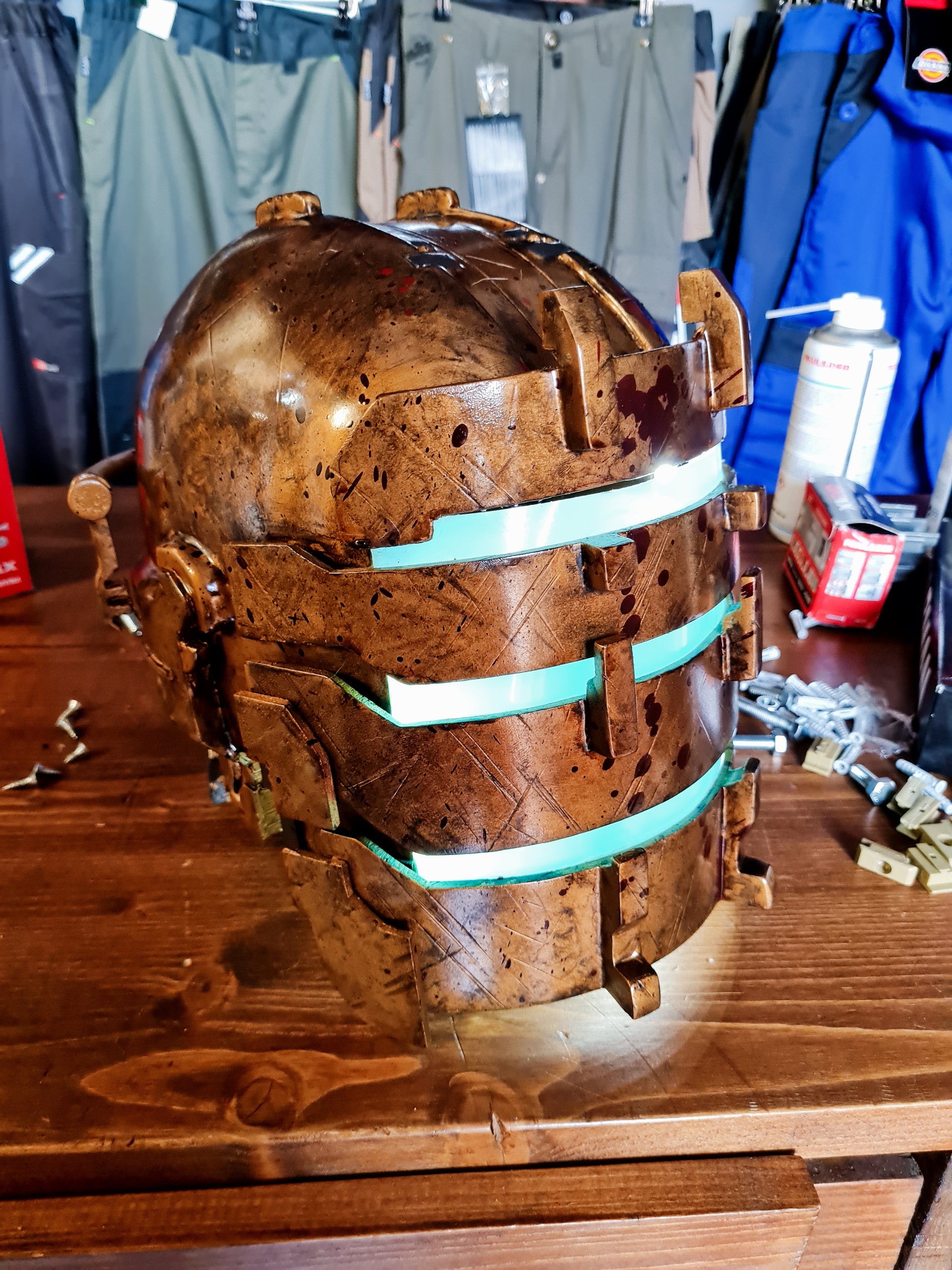 Dead Space Level 3 Helmet – Peep_Cosplay Dead Space Props